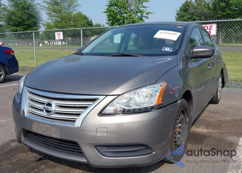 2015 Nissan Sentra Sv from USA, damaged, VIN 3N1AB7AP7FY250260